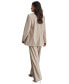 ფოტო #2 პროდუქტის Women's Notch-Lapel Button-Front Long-Sleeve Blazer