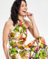 Фото #4 товара Women's Linen Halter Maxi Dress, Created for Macy's