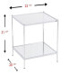 Фото #5 товара Ashe Glam Mirrored End Table