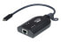 Фото #3 товара ATEN USB-C Virtual Media KVM Adapter - USB - USB - Black - USB C - RJ-45 - Male