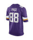Men's Alan Page Purple Minnesota Vikings Game Retired Player Jersey