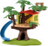 SCHLEICH 42408 Adventure Tree House, for Children from 3+ Years, Farm World - Playset & 42502 Veterinary Practice with Pets, for Children from 3+ Years, Farm World - Playset
