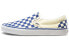 Фото #1 товара Кроссовки женские Vans Classic Slip-on «Сине-белая шахматная клетка»VN0A38F7P0U