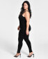 Trendy Plus Size Ribbed Catsuit