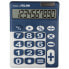 MILAN Blister Pack 10 Digit Calculator Large Keys Blue