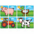 Фото #2 товара Развивающая игра ORCHARD Farmyard Heads & Tails (FR)