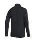 Men's Black Dallas Stars Raglan Full-Zip Track Jacket