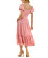 Фото #5 товара Платье Midi с квадратным вырезом Trixxi для девушек