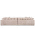 Фото #6 товара Pherie 152" 2-Pc. Fabric Sofa, Created for Macy's