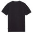 Puma Essentials Elevated Pique Crew Neck Short Sleeve T-Shirt Mens Black Casual