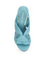 ფოტო #6 პროდუქტის Women's Blanche Knot Slingback Heeled Dress Sandals