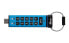 Фото #5 товара Kingston IronKey Keypad 200 - 8 GB - USB Type-C - 3.2 Gen 1 (3.1 Gen 1) - 145 MB/s - Sleeve - Blue