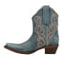 Фото #3 товара Circle G by Corral Ld Distressed Triad Snip Toe Cowboy Booties Womens Blue Casua