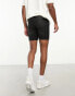 Фото #4 товара DTT skinny fit denim shorts in washed black