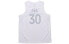 Фото #2 товара Nike NBA Jersey Stephen Curry Warriors MVP 金州勇士队 斯蒂芬·库里 篮球球衣 男款 白色 / Майка баскетбольная Nike NBA CT4203-100