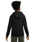 ფოტო #2 პროდუქტის Big Kids Sportswear Club Full-Zip Knit Hoodie