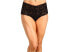 Фото #1 товара Hanky Panky 186679 Womens Signature Lace Retro Thong Underwear Black One Size