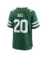 Фото #2 товара Men's Breece Hall Legacy Green New York Jets Game Jersey