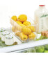 Фото #2 товара Plastic Food Cabinet Storage Organizer Container Bin - 2 Pack - Clear