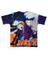 Фото #2 товара Men's and Women's Blue Naruto Big Print Graphic T-shirt