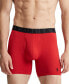 Фото #5 товара Men's 5 Pack Classic Stretch Fit Boxer Briefs + 1 Bonus 4D Flex Cooling Modal Boxer Briefs