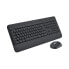 Фото #1 товара Клавиатура и беспроводная мышь Logitech MK650 Серый QWERTY