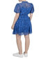 Women's Paisley-Print Tiered Dress