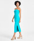 Фото #3 товара Women's Strapless Bodycon Side-Slit Midi Dress, Created for Macy's