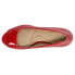 Фото #4 товара Туфли красные женские CL by Laundry Mild Platform Peep Toe Pumps