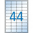 Фото #4 товара Клейкие этикетки Apli Прозрачный 10 Листья 48,5 x 25,4 mm