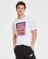 Фото #1 товара Men's Summer Nights Logo Graphic T-Shirt