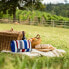 Фото #3 товара Плед для пикника XXL Relaxdays 200x300 см в полоску
