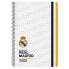 Фото #1 товара Блокнот тетрадь SAFTA Real Madrid ´´1St Equipment 23/24 Folio 80 листовое твердое покрытие