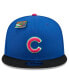 Фото #3 товара Men's Royal/Black Chicago Cubs Watermelon Big League Chew Flavor Pack 9FIFTY Snapback Hat