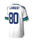 Фото #2 товара Men's Steve Largent White Seattle Seahawks Legacy Replica Jersey