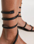 Фото #4 товара ALDO Spinna wrap around sandals in black