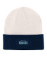 Фото #2 товара Big Boys and Girls Cream, Deep Sea Blue Seattle Kraken Logo Cuffed Knit Hat