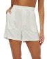 Weworewhat Elastic Linen-Blend Short Women's Xs