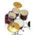 Millenium Focus 18 Drum Set Red