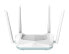 D-Link R15 EAGLE PRO AI AX1500 Smart Router - Wi-Fi 6 (802.11ax) - Dual-band (2.4 GHz / 5 GHz) - Ethernet LAN - White - Tabletop router