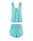 ფოტო #4 პროდუქტის Plus Size Christabel Pajama Cami & Shorts Set