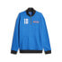 Фото #2 товара Puma Clydes Closet Quarter Zip Pullover Mens Blue Casual Athletic Outerwear 6220