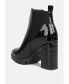 Фото #2 товара Women's foxy faux leather croc Chelsea boots