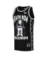 ფოტო #3 პროდუქტის Men's Black Death Row Records Basketball Jersey