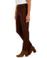 Фото #3 товара Petite High Rise Natural Straight-Leg Jeans, Created for Macy's