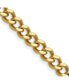 Chisel stainless Steel 7.5mm Curb Chain Necklace