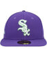 Фото #3 товара Men's Purple Chicago White Sox Lime Side Patch 59FIFTY Fitted Hat