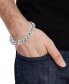 ფოტო #2 პროდუქტის Men's Cubic Zirconia Mariner & Curb Link Bracelet