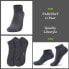 Фото #10 товара Farchat 12 Pairs of Trainer Socks Men Women Black White Grey Short Socks Sports Socks Cotton Socks Unisex