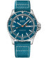 ფოტო #2 პროდუქტის Men’s Swiss Automatic Ocean Star Tribute 75th Anniversary Stainless Steel Bracelet Watch 41mm